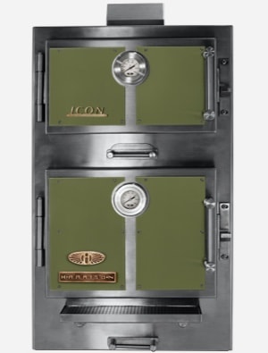 The Harrison Icon in olive finish
