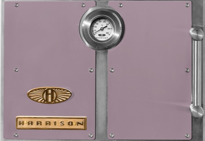 The Harrison Classic oven with bespoke fig panels